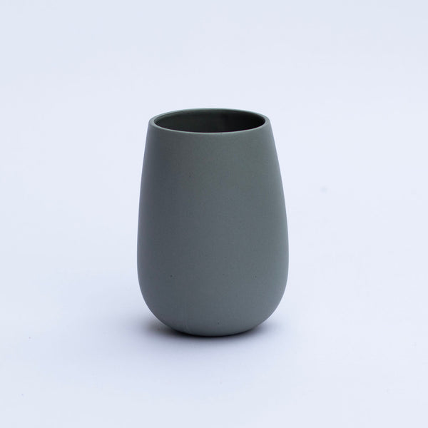 Stoneware Hedy Bud Vase - Grey