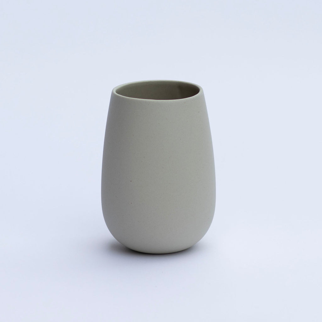 Stoneware Hedy Vase - Light Celadon