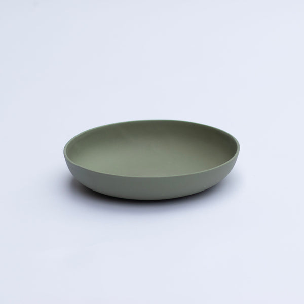 Stoneware Shallow Dish - Green